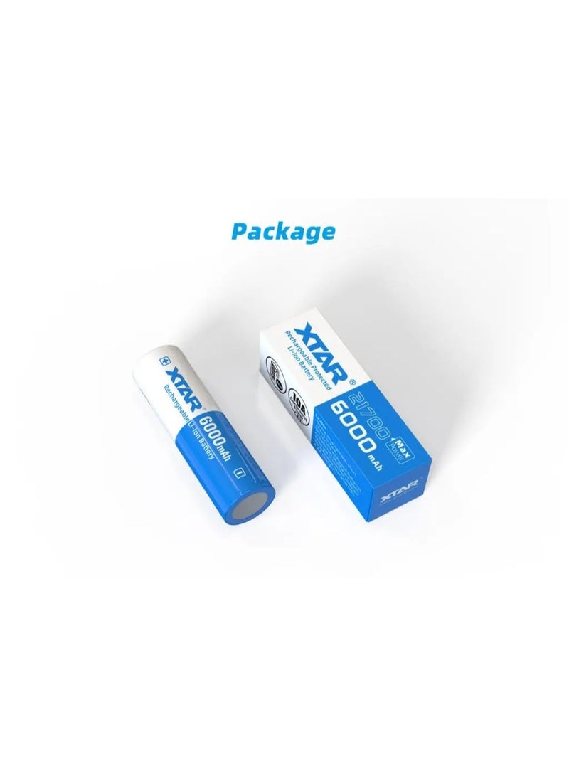 XTAR 21700 6000mAh 10A Battery - Image 1